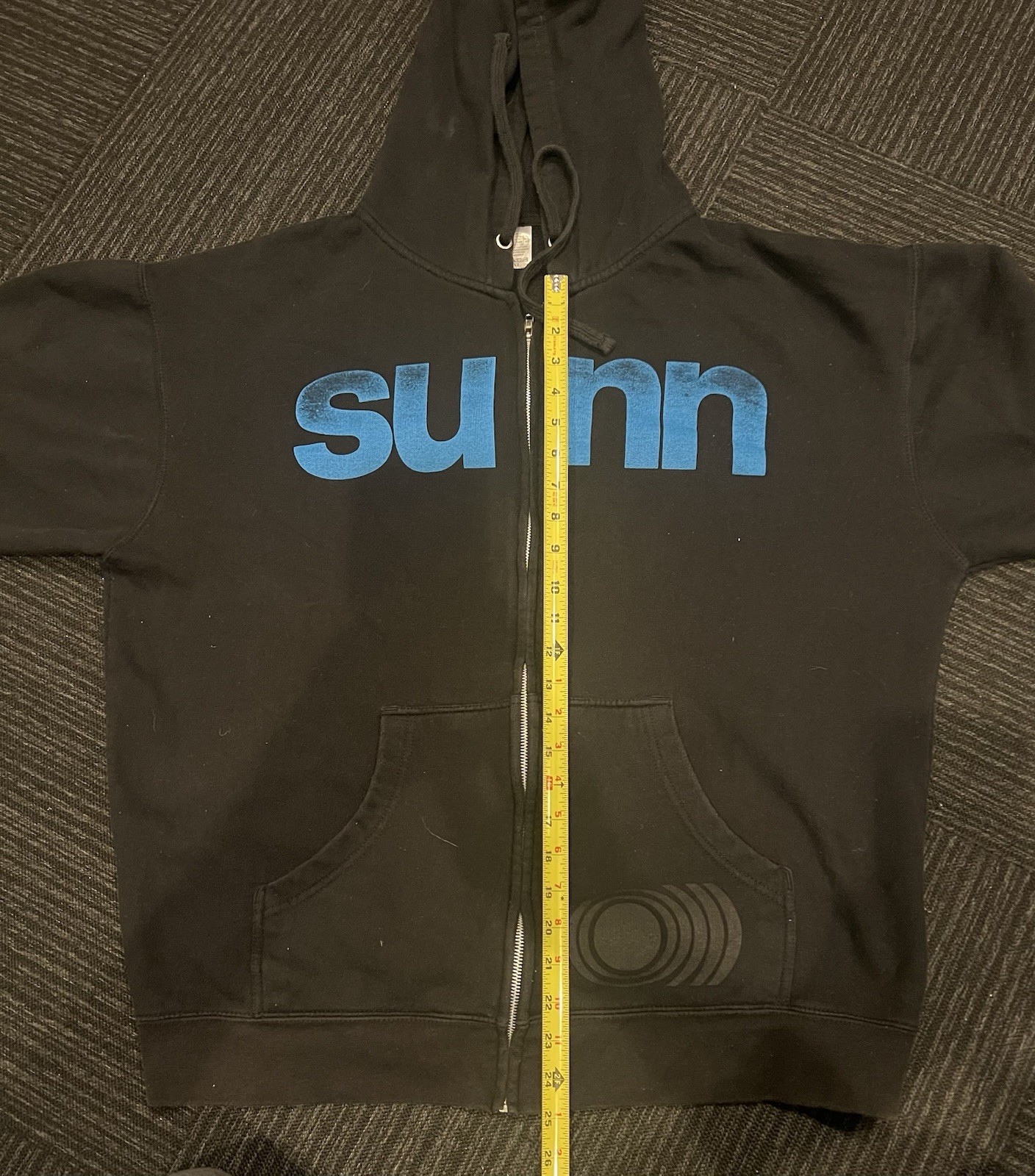 Sunn O))) Hoodie XL Domkirke  Zippper