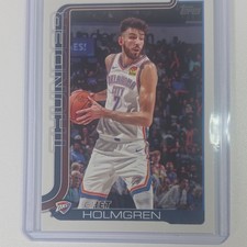 Topps 2025-26 Chet Holmgren #118 Oklahoma City Thunder Basketball Card