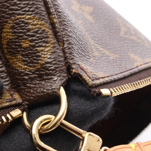 LOUIS VUITTON Pochette Accessoires Handtasche M51980 Monogram Canvas Braun Ge... - Bild 7 von 7