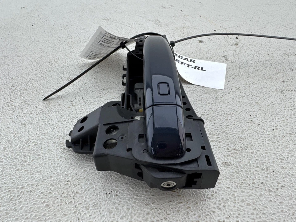 Manija de puerta exterior trasera izquierda lado del conductor OEM Audi S4 A4 Quattro 2009-2016 Foto 3 de 4