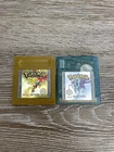 Pokemon Crystal and Gold Version (Nintendo Game Boy Color, 2000) - New Battery
