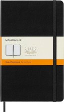 Moleskine Classic Notebook, Large A5, Ruled Lines, Hard Cover, 240 pages