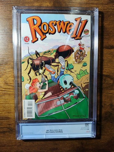 1996 Simpsons Comics #20 CGC 8.0 - Picture 2 of 2