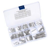 Splinte Set 150 StüCk Edelstahl Sortiment Sicherungssplinte 1,5-3,2 Mm Hardware