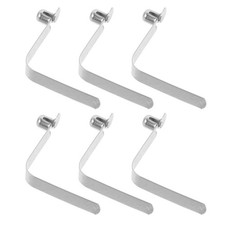 6 Pcs Clips for Tent Pole Push Button Spring Boat Hook Holder Kayak