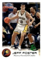 1999-00 Fleer Focus #108 Jeff Foster Masterpiece Mania Rookie Card #/300. rookie card picture