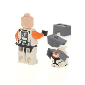 1x Lego Minifigure Star Wars Clone Trooper Commander Cody Kama Sight 7676 sw0196