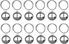 3 Pack Pet Bells for Dog Cat Collar Charm Pet Pendant Accessories Stainless