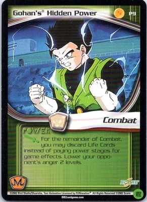 DRAGON BALL Z CCG LP Gohan's Hidden Power P9 Promo