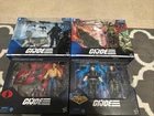 Gi Joe Classified 4 Deluxe Box Sets Gnawgahyde Falcon Quarrel Snake Eyes Croc