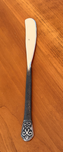 Gourmet Settings AVALON BARCELONA  Flatware  Black Hammered Handle - Choice - Picture 12 of 13