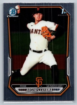 2026 Bowman Chrome 1st Bowman Argenis Cayama #BCP-114 SF Giants