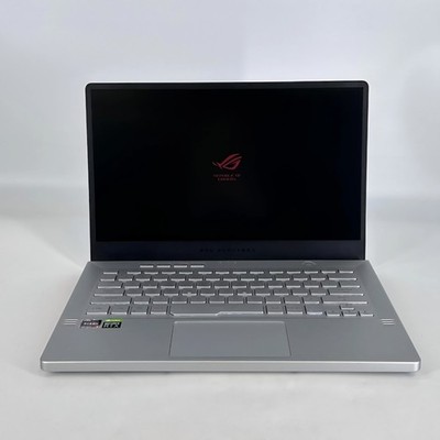 Asus ROG Zephyrus G14 Gaming Laptop NVIDIA RTX White/Silver Backlit Keyboard