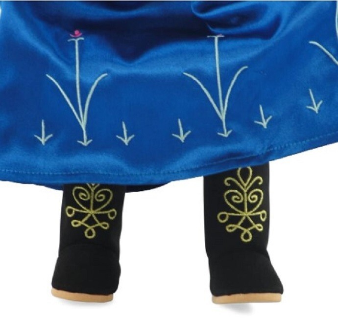 WW Princess & Fairy Playtime, Princess Anna-Inspired Gown, fits 14-14.5" Dolls
