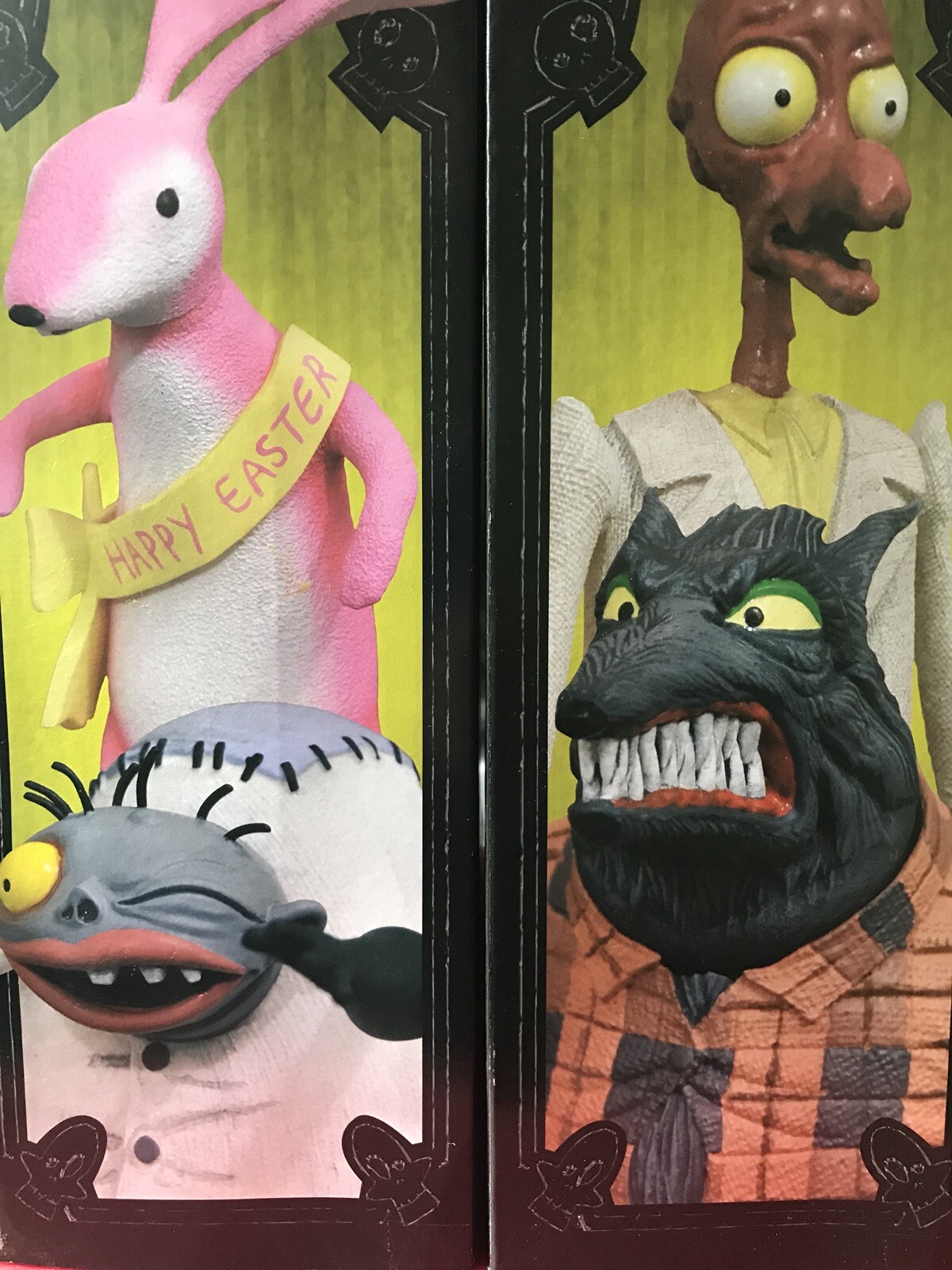 Nightmare Before Christmas Easter, Igor, Wolfman, Melting Man, Diamond Select Nightmare Before Christmas Easter, Igor, Wolfman, Melting Man, Diamond Select