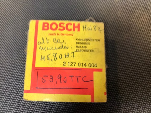 Jeu de balais alternateur Bosch 2127014004 pour automobile Mercedes années 1980 - Picture 3 of 3