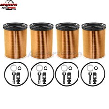 Engine Oil Filter 4PK For 2021-2024 Genesis GV70 GV80 G80 2.5L 26350-2T000