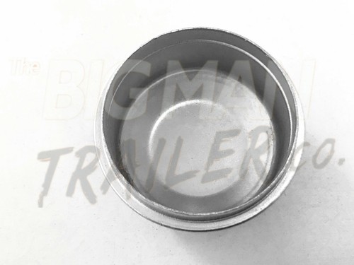 Trailer Wheel Hub Pair Grease Metal Dust Cap Bearing Dust Cover 45mm Diameter - Picture 4 of 5