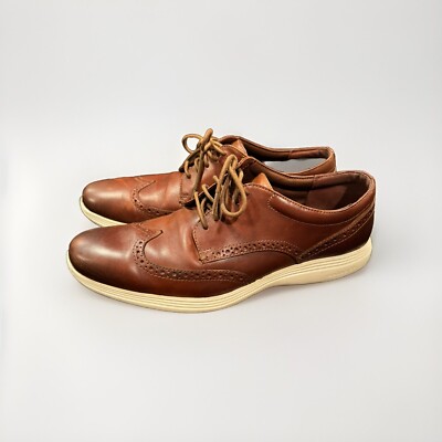 Men’s Cole Haan sz. 13 dress brown wing tip shoes. Very nice, have been worn. Cole Haan Men main image 2