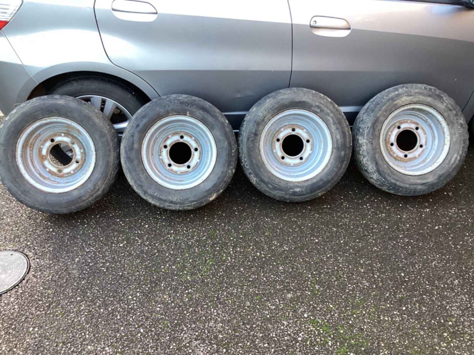 Ifor Williams trailer wheels 13” 185 70 13 5 stud eBay