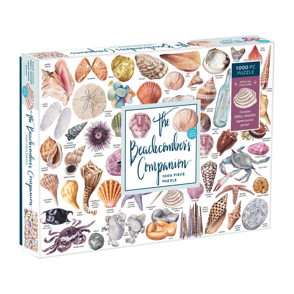 Thumbnail - The Beachcomber's Companion 1000 Piece Puzzle With Shaped Pieces Sarah