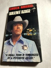 SILENT RAGE, CHUCK NORRIS, VHS, 1982-89 GOODTIMES
