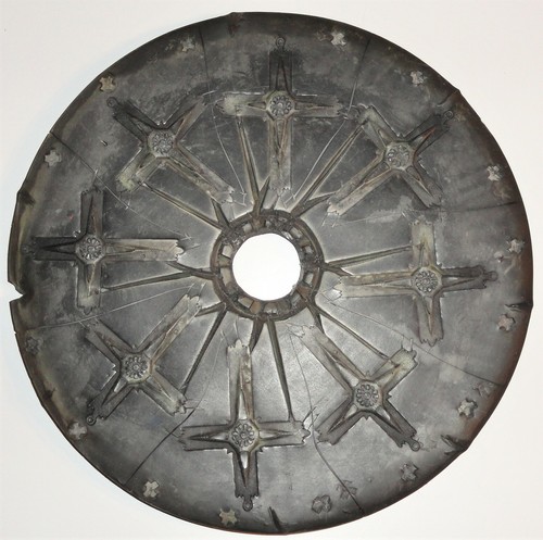12” Rubber Spin Casting Mold Christian Crucifix Cross Pendants Sun Compass Rose - Picture 4 of 12