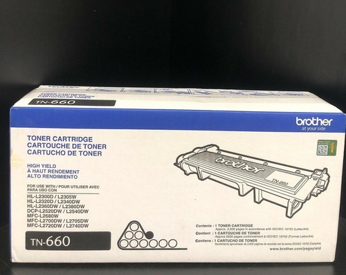 Buy Brother TN-660 High Yield Black Toner Cartridge HL-L2300DL2305W Online  in Turkey. 224803342969