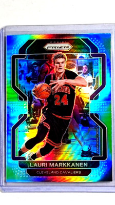 2021 2021-22 Panini Prizm Silver Prizms #86 Lauri Markkanen
