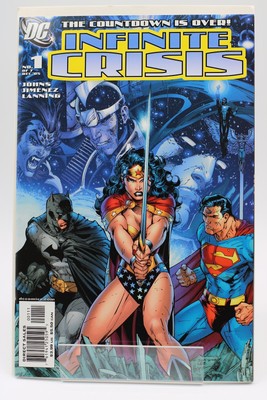 Infinite Crisis #1  9.0  Wonder Woman Variant  Jim Lee  Sandra Hope  DC 2005