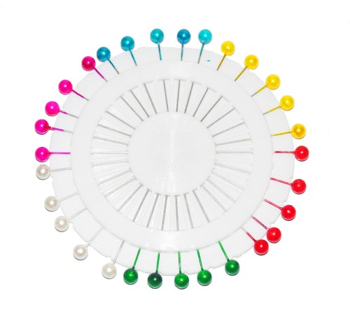 Bunte große Hijab gerade Pins - Bild 5 von 10