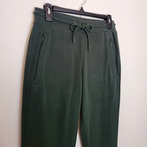 Alphalete Men's Sz Small Green Identity Jogger Tapered Sweatpants Pockets - Picture 3 of 13