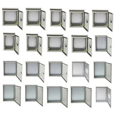 12'' 16'' 20" 24'' Metal Electrical Enclosure NEMA 4 Junction Box IP66 Outdoor
