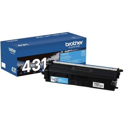 Printer TN431C Standard Yield Toner-Retail Packaging , Cyan