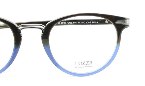 LOZZA 1878 VL4098 07TW Cassola 48mm Eyewear FRAMES RX Optical Eyeglasses Glasses - Picture 12 of 12