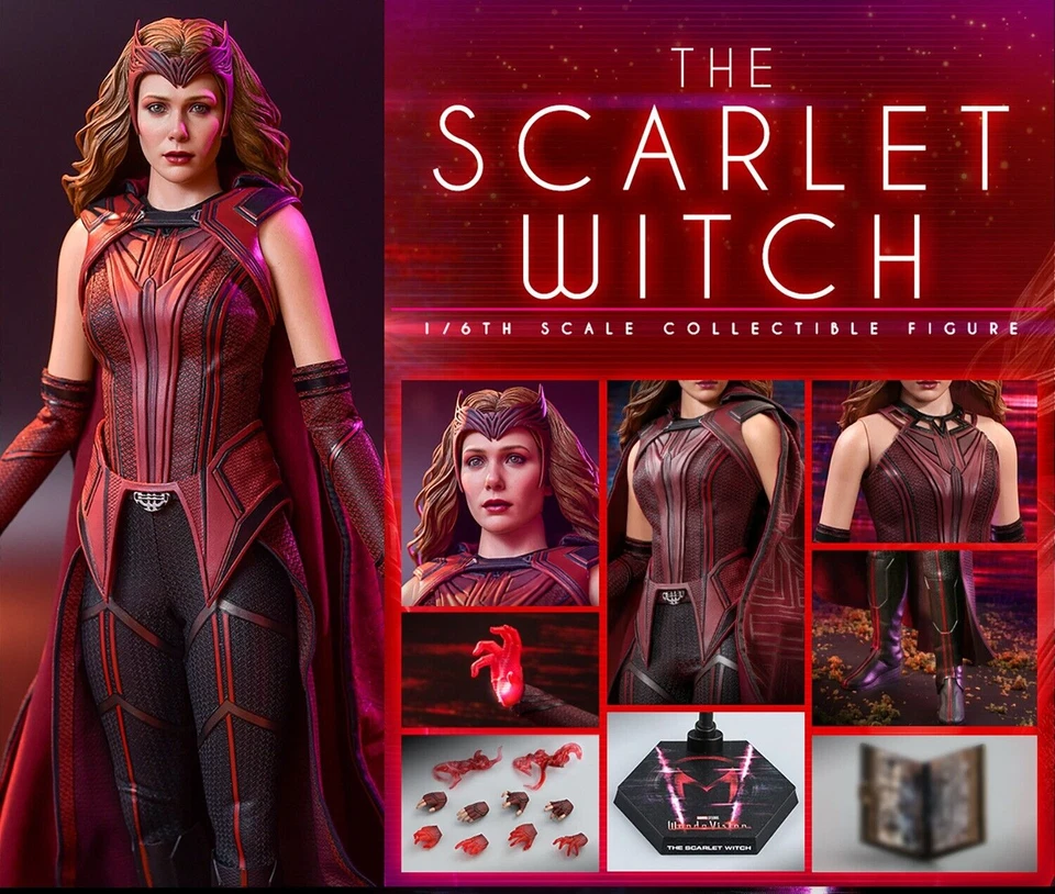 The Scarlet Witch Sixth Scale Figure - Image 2 of 4