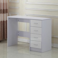 Click here for more details on HOMCOM Computer Desk 4 Drawers...