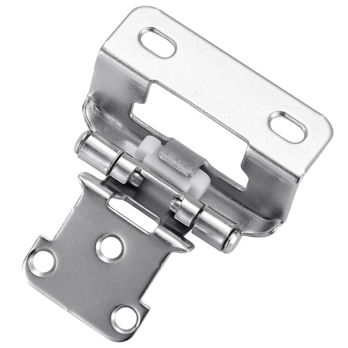 1/2" Overlay Semi Partial Wrap Kitchen Cabinet Hinges Self Closing Cabinet Hinge - Picture 12 of 18