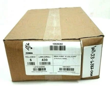 Zebra Thermal Label 10026382 Case Of 6 Rolls