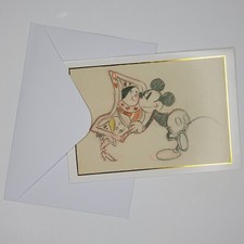 Tarjeta en blanco Mickey Mouse Disney Thru the Mirror Queen of Hearts 2018