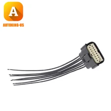 New LED Headlight Connector Harness 7-wire Fits for 2013-2014 FORD Mustang