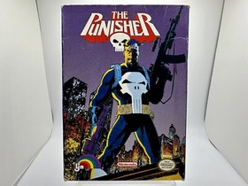 The Punisher ( Nintendo NES ) Authentic Tested Near Mint Game + Original Box