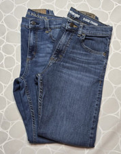 Boys Jeans 14 Wrangler Classic Straight US Polo Assn Stretch Adjustable Play
