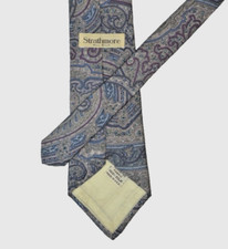 Vintage 1980's Strathmore Men's Silk Tie 3.5"x59" EUC