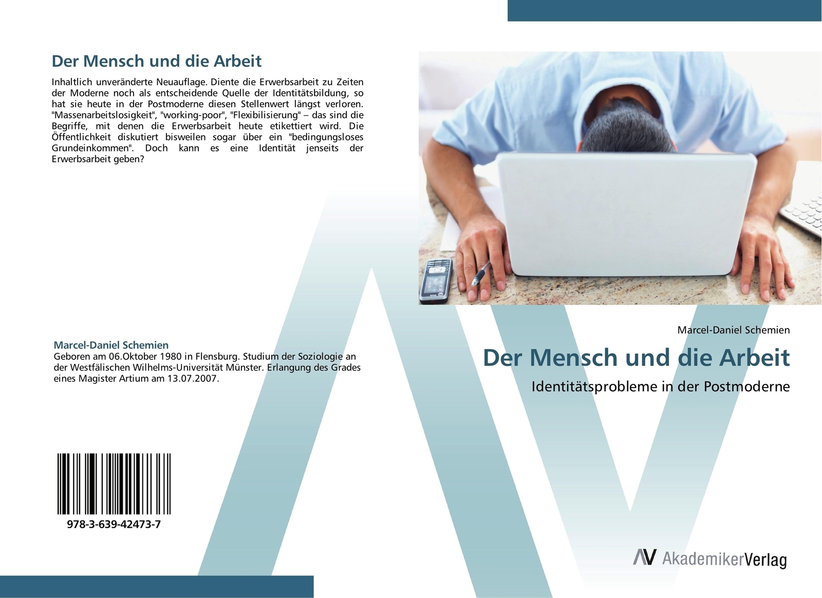 Marcel-daniel Schemien | Der Mensch Und Die Arbeit | Taschenbuch |