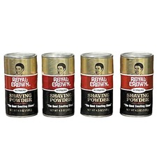 Royal Crown SUPREME Depilatory Shaving Powder NEW Lot Of 4