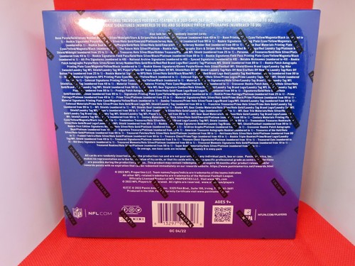 2021 Panini National Treasures Football NFL Factory Sealed Hobby Box - Picture 2 of 2