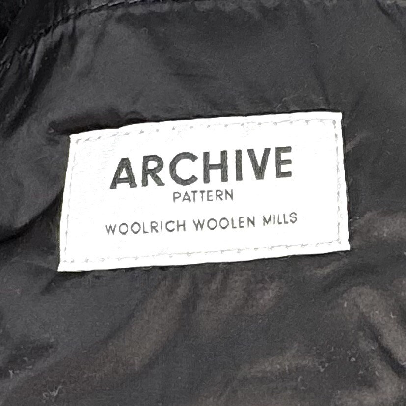 Woolrich The Timber Padded Overshirt Plaid Full Zip Jacket Shacket