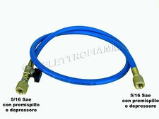 FRUSTA TUBO FLESSIBILE PIU rubinetto 5/16 F x 5/16 F sae GAS REFRIGERANTE R410A