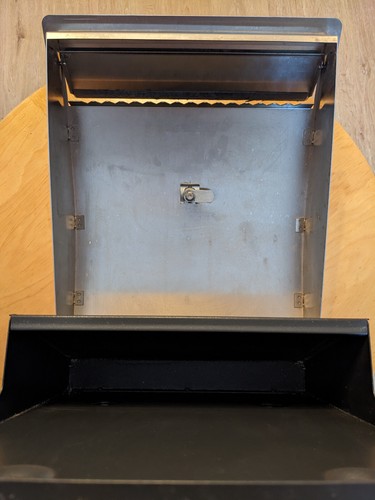 Briefkasten Postkasten Silber, Edelstahl, 4 Schlüssel - Bild 7 von 7
